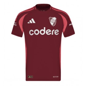 Herren Fußballbekleidung River Plate Auswärtstrikot 2024-25 Kurzarm